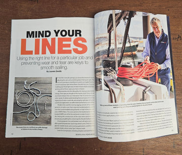 Lanex Yachting Ropes Featured in Boats of the Year Issue!