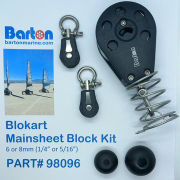 Barton Blokart Land Sailing Mainsheet Block Kit