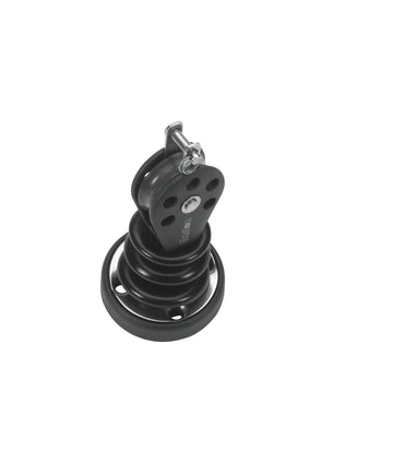 Barton Marine 45mm Plain Bearing Single Stand Up Block w/Becket (10mm Line)